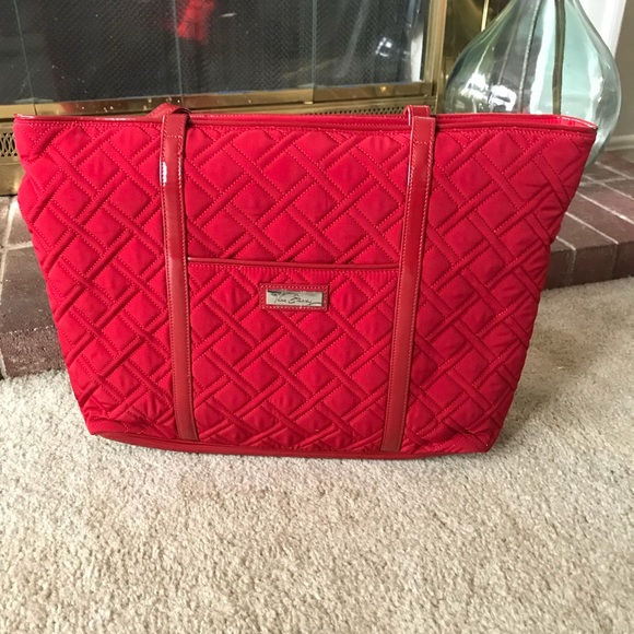 Vera Bradley Trimmed Laptop Tote Bag - Picture 1 of 8
